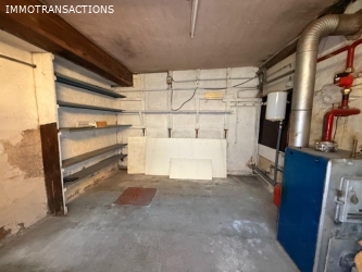 Maison ancienne avec garage et jardin