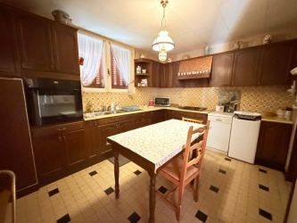 Maison de village avec garage et jardin